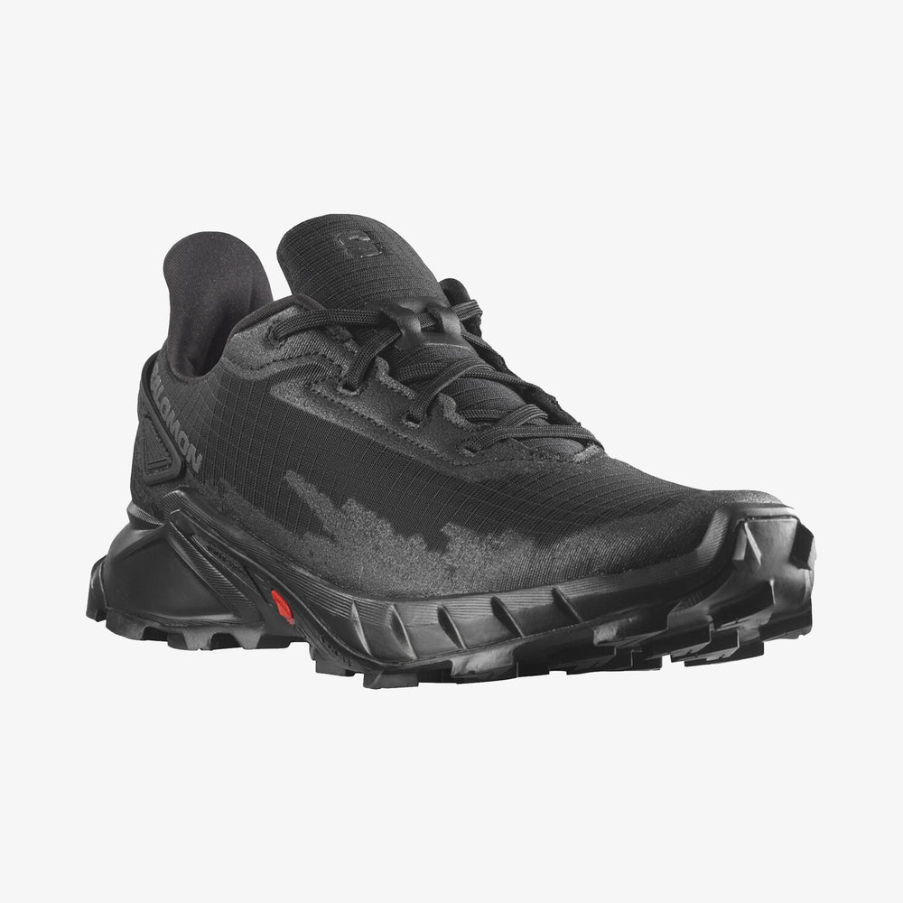 Black Salomon Alphacross Women's Trail Running Shoes | PXJM98136