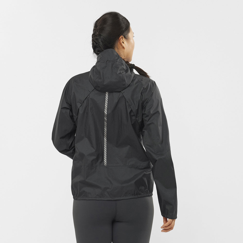 Black Salomon Bonatti Women's Jackets | TVZC26148