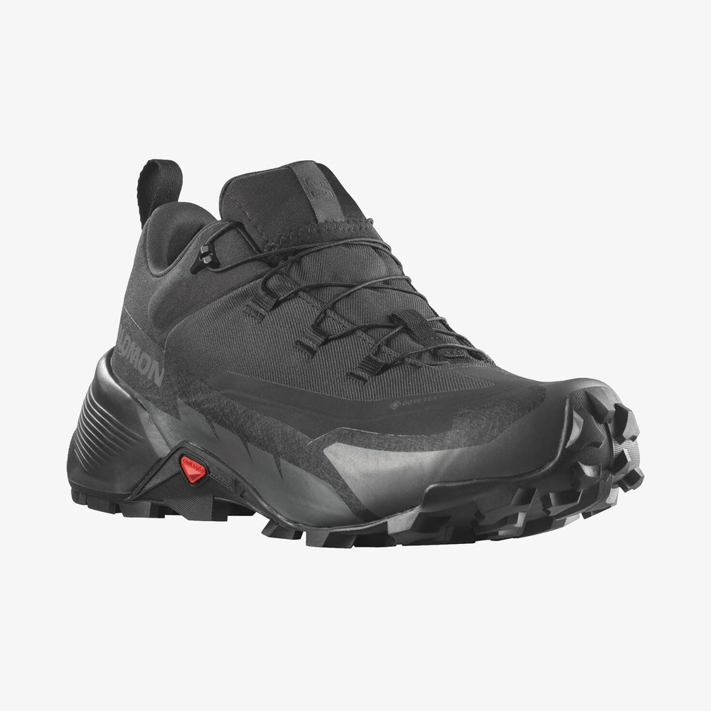 Black Salomon Cross Hike Gtx Men's Hiking Shoes | SWDH96852