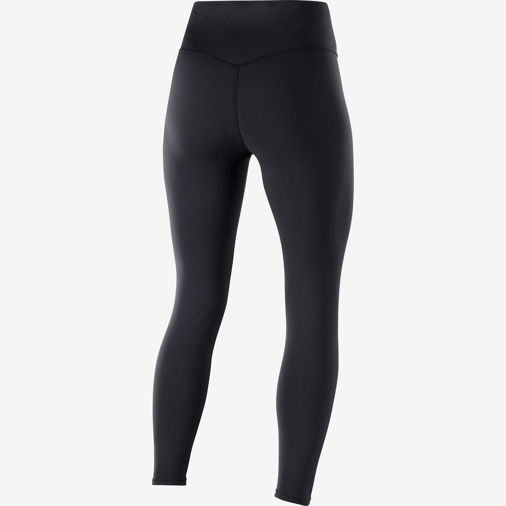 Black Salomon Cross Multi 25'' Women's Tights | HLVN32714