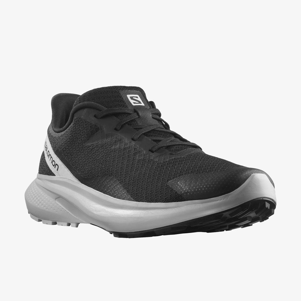 Black Salomon Impulse Men's Trail Running Shoes | FSAY65081