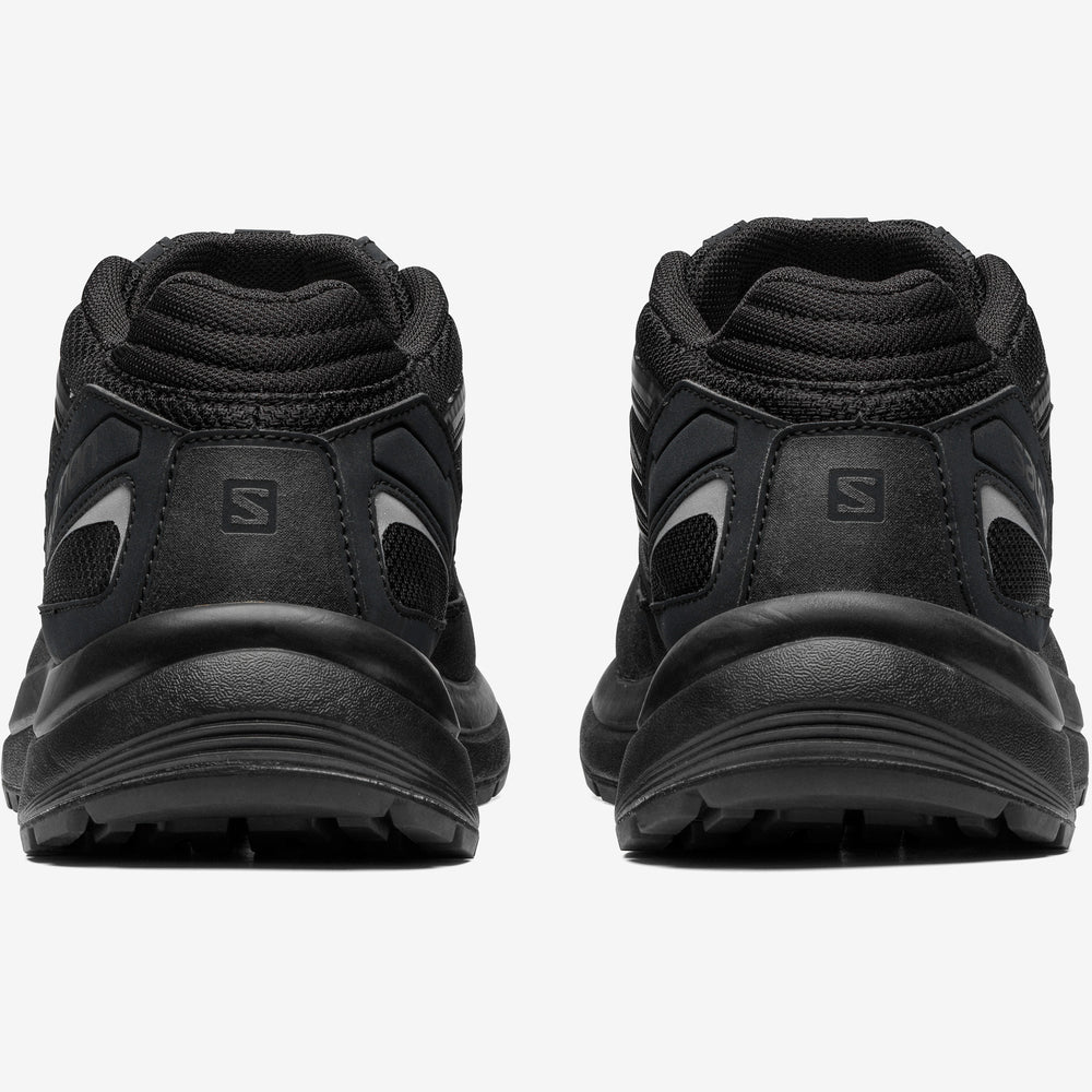 Black Salomon Odyssey Men's Sneakers | BODI98751