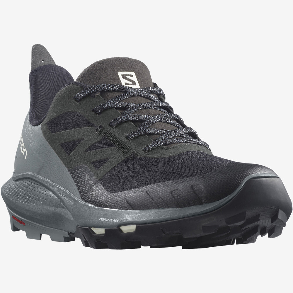 Black Salomon Outpulse Gtx Women's Hiking Shoes | DNFP36941