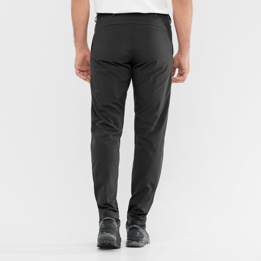 Black Salomon Outrack Men's Pants | RXFO51706