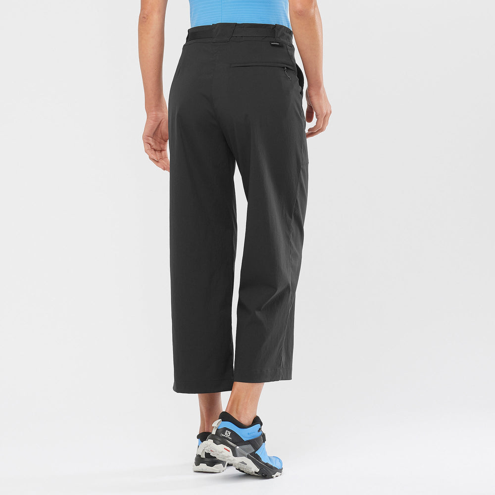 Black Salomon Outrack Women's Pants | JELH30579