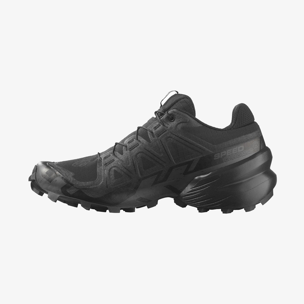 Black Salomon Speedcross 6 Women's Trail Running Shoes | BUEN25147