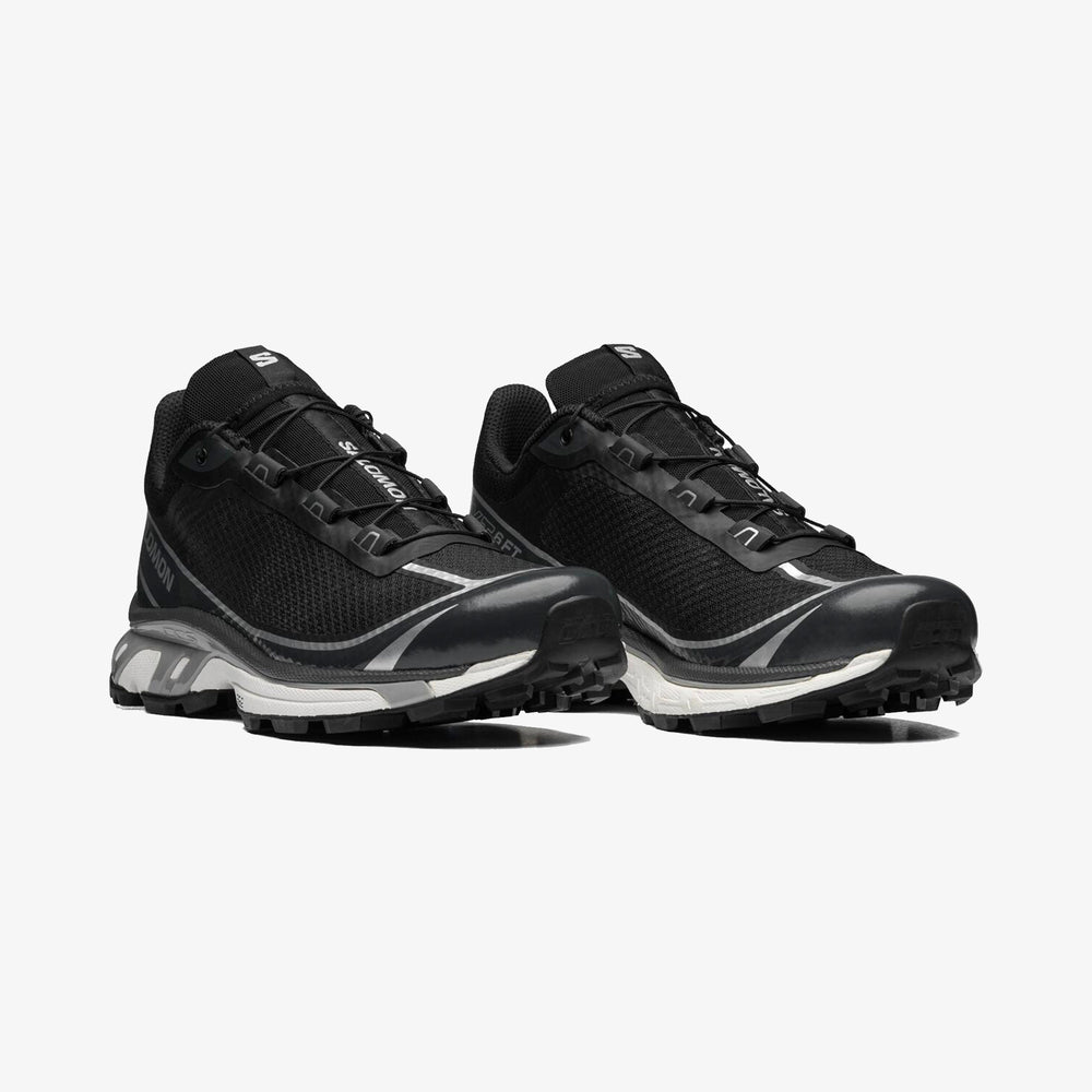 Black Silver / Metal Salomon Xt-6 Ft Men's Sneakers | EGTU47580