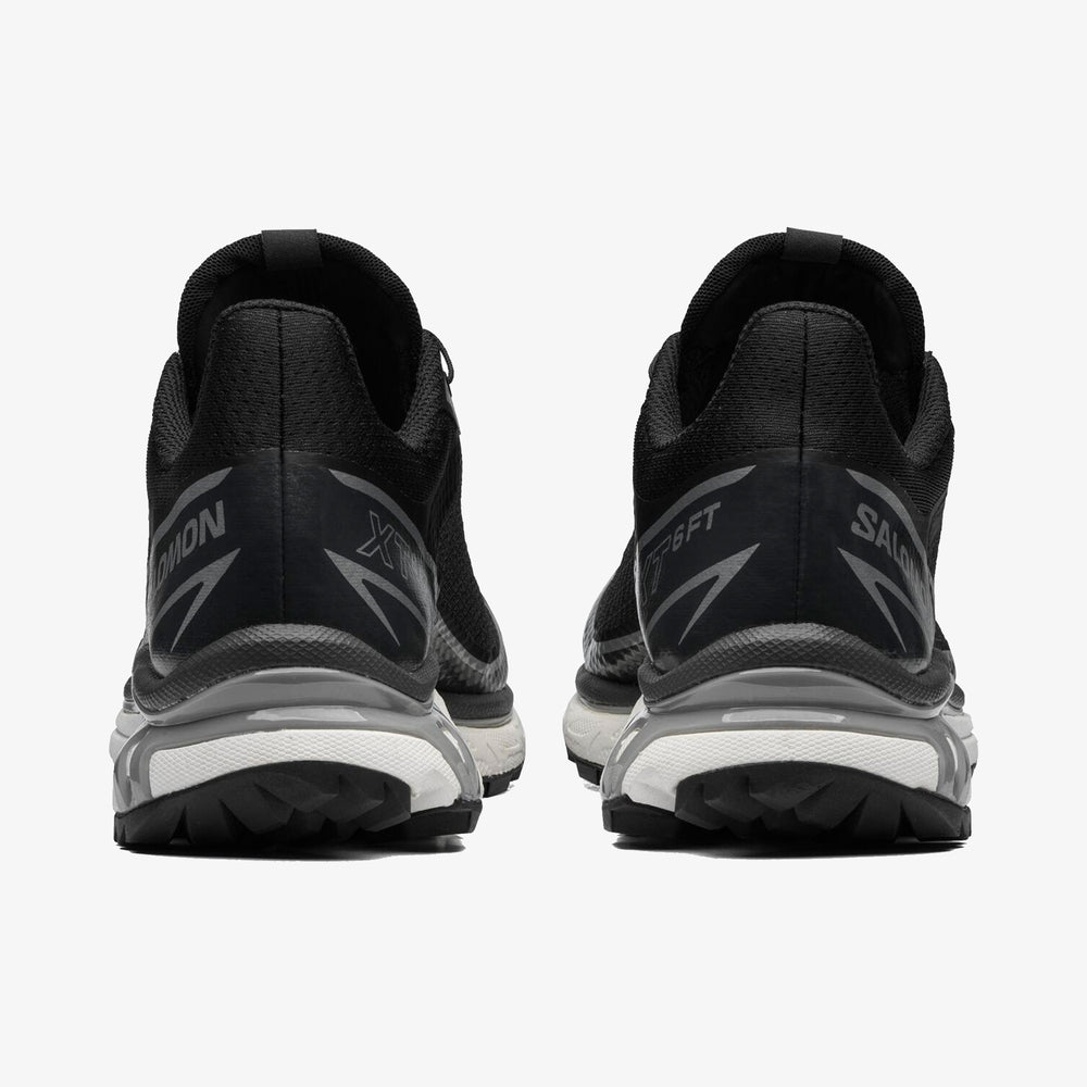 Black Silver / Metal Salomon Xt-6 Ft Men's Sneakers | UXRG57938