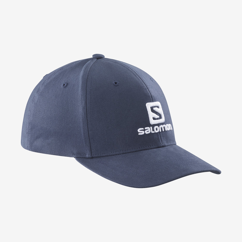 Blue / Indigo Salomon Logo Unisex HATS & CAPS | YFRX63892