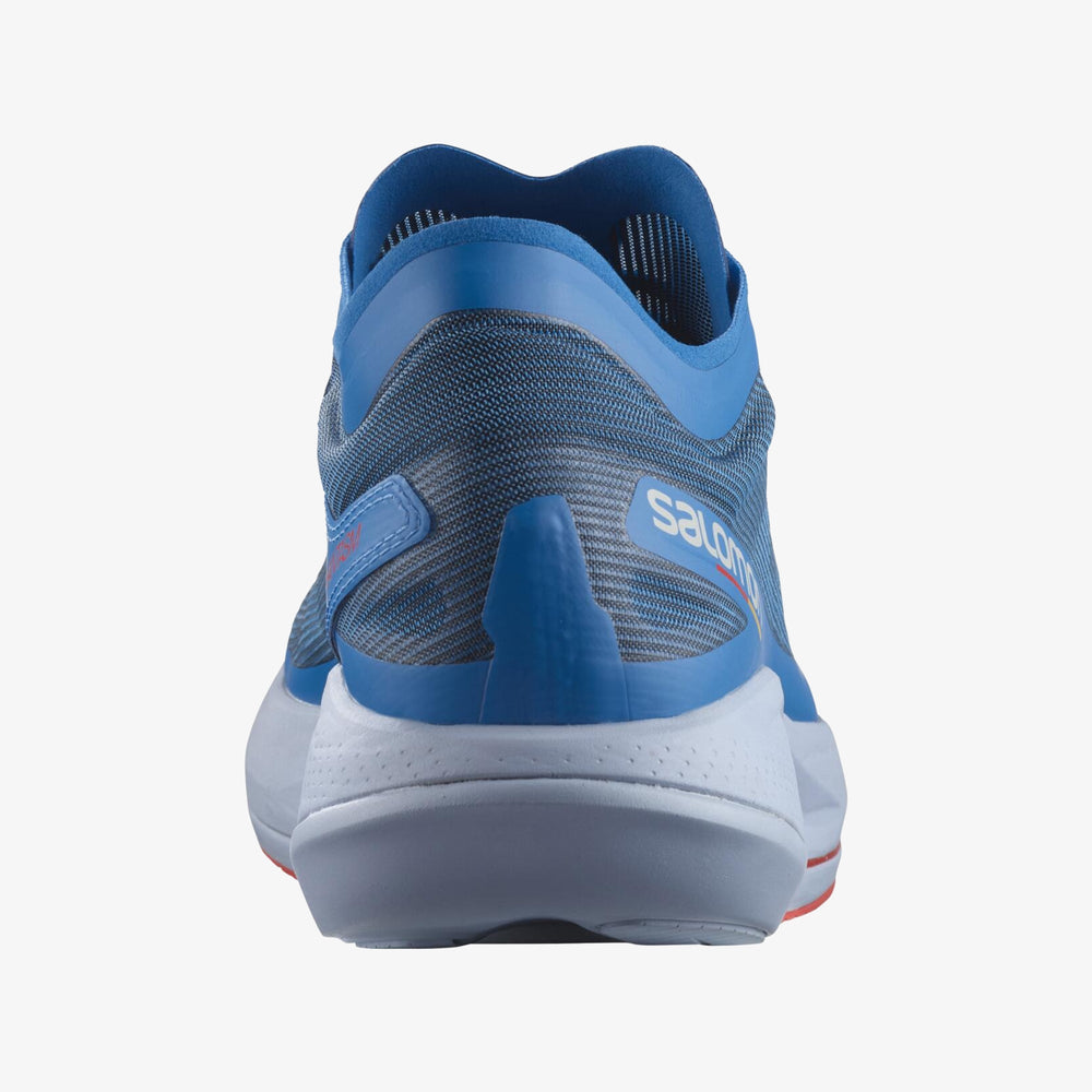 Indigo / Blue / Red Salomon Phantasm Men's Road Running Shoes | DNRA91483