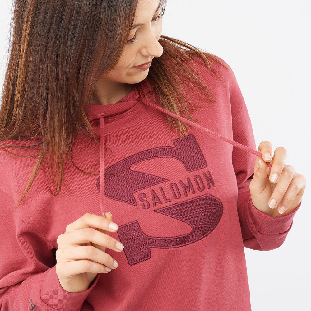 Red Salomon Outlife Women's Midlayers | SHIF90354