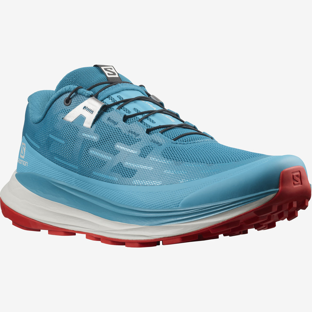 Turquoise Salomon Ultra Glide Men's Trail Running Shoes | ENWV72548