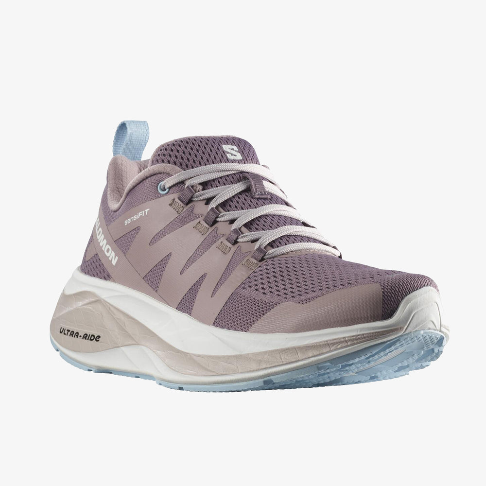 White Salomon Glide Max Women's Road Running Shoes | UIWL81253