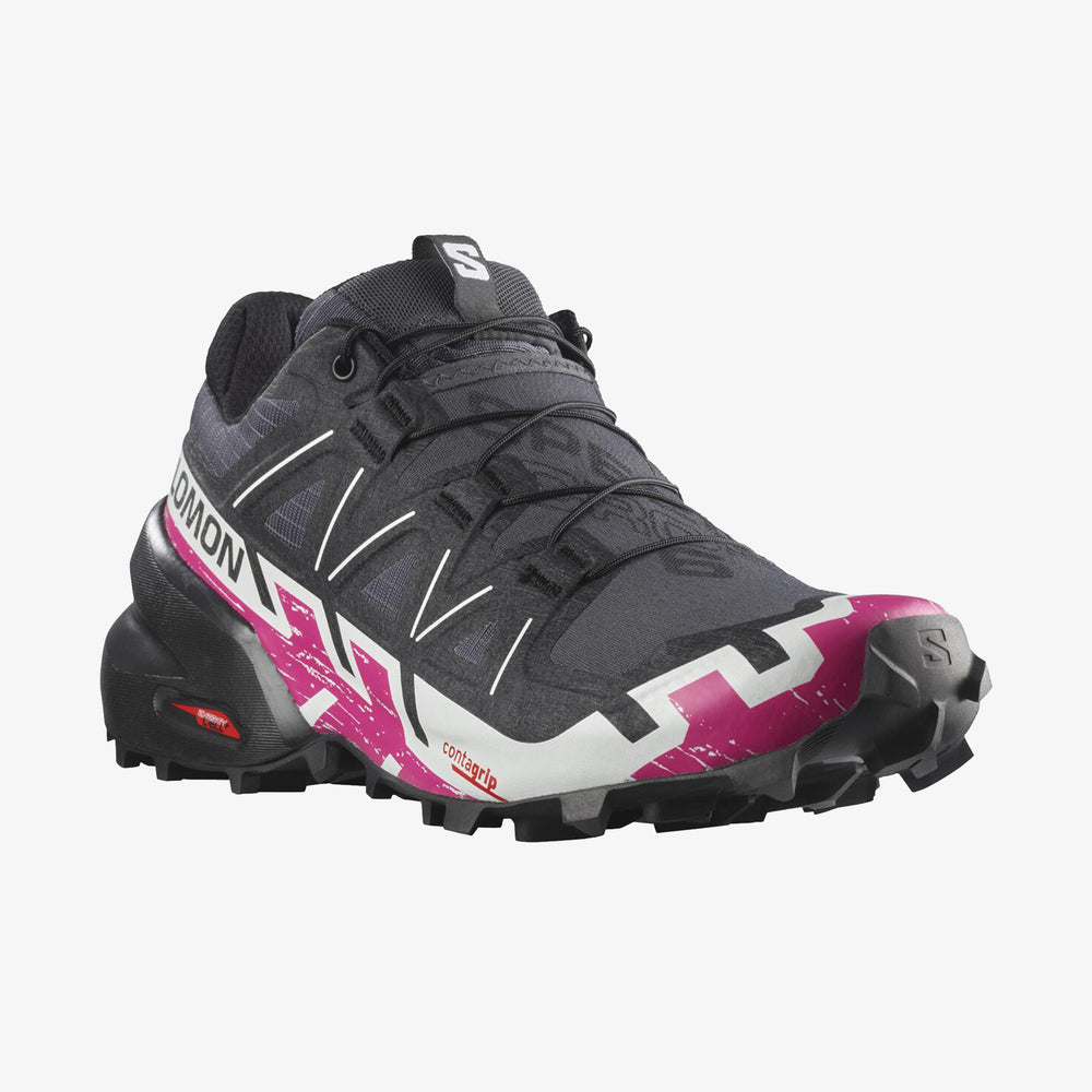 White Salomon Speedcross 6 Women's Trail Running Shoes | ZHYS38941