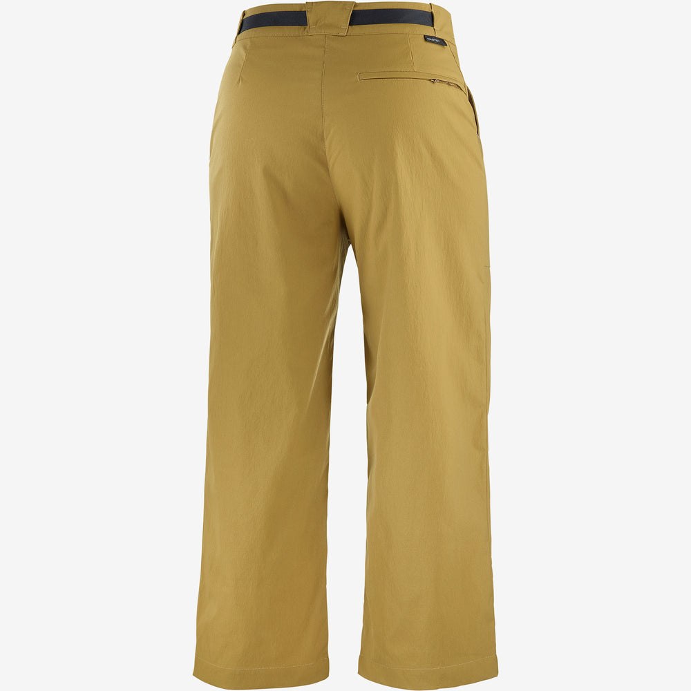 Yellow Salomon Outrack Women's Pants | KLWH90342