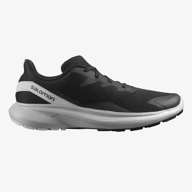 Black Salomon Impulse Men's Trail Running Shoes | FSAY65081