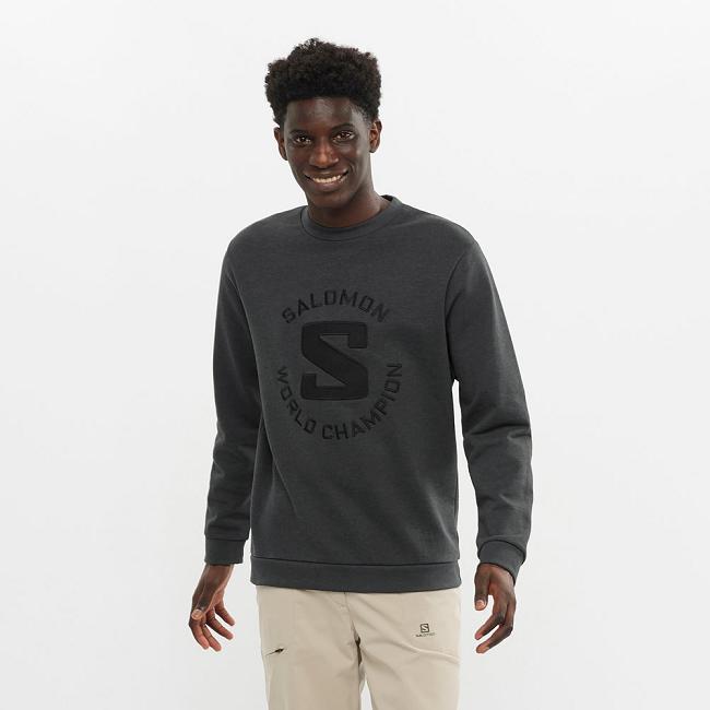 Black Salomon Outlife Men's Midlayers | TCRH34950