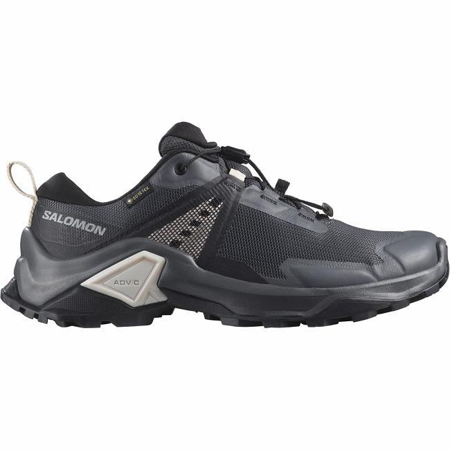 Black Salomon X Raise 2 Gtx Women's Hiking Shoes | KRBT58240