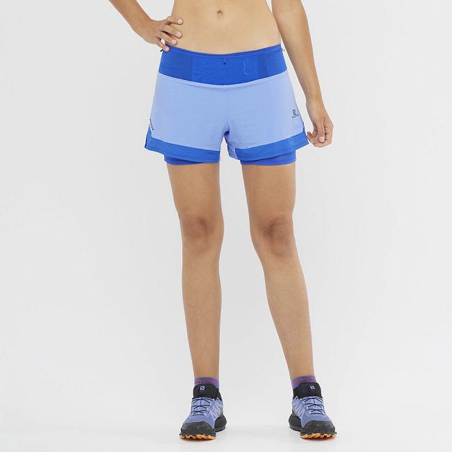 Blue Salomon Sense Aero 2in1 Women's Shorts | KEZC21506