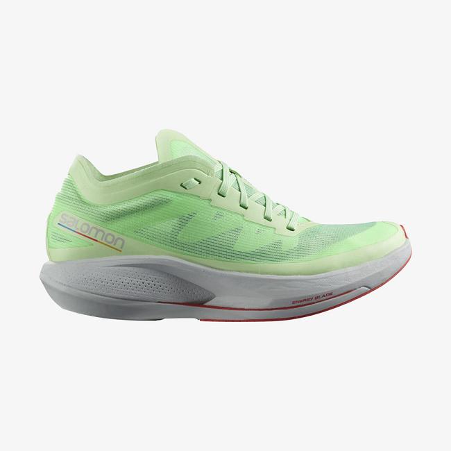 Green / Blue / Red Salomon Phantasm Women's Road Running Shoes | UVIE42860