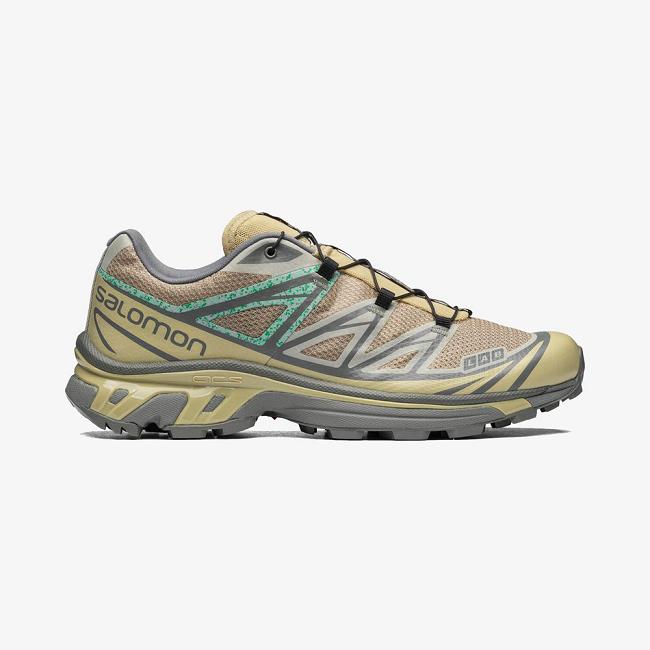 Grey Green Salomon Xt-6 Men's Sneakers | CHAP82345