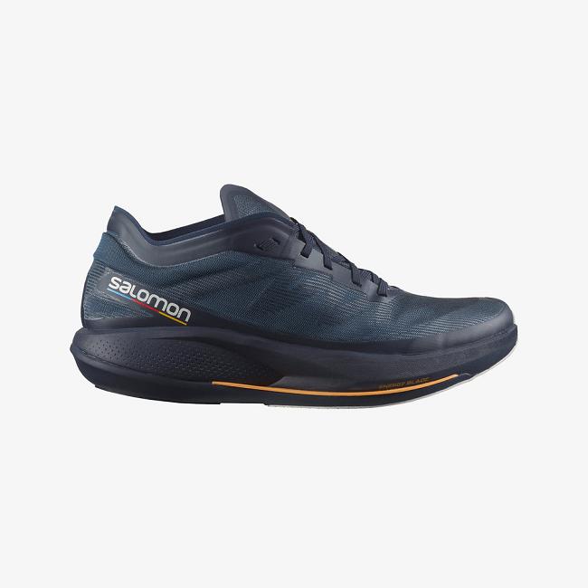 Indigo Salomon Phantasm Men's Road Running Shoes | NZKL84176