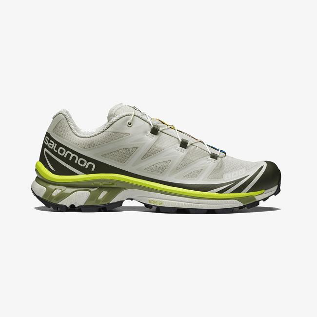 Light Green Salomon Xt-6 Men's Sneakers | CBEU91568