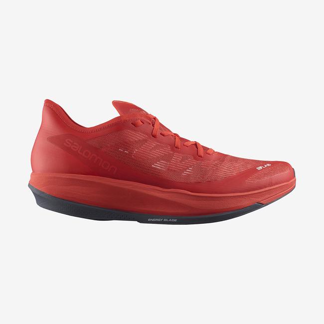 Red Salomon S/Lab Phantasm Cf Men's Road Running Shoes | WXTM08275