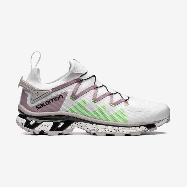 White / Green Salomon Xt-rush Men's Sneakers | WBUY01536