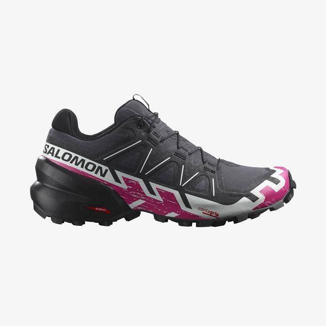 White Salomon Speedcross 6 Women's Trail Running Shoes | ZHYS38941